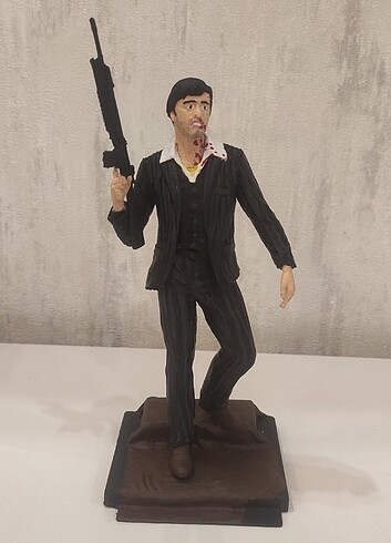 Tony Montana el yapımı figür - Görsel 5