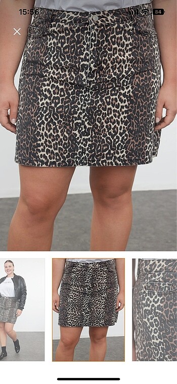 Trendyol & Milla Leopar etek