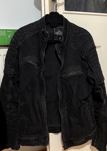 LC Waikiki Siyah Biker Ceket