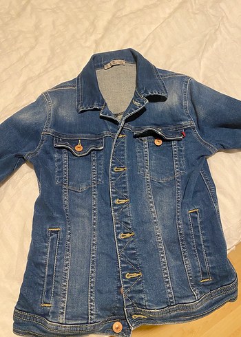 LTB Kiz Cocuk Ltb Mavi Denim Ceket