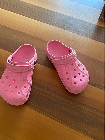 34 Beden pembe Renk Kız çocuk CROCS terlik sandalet