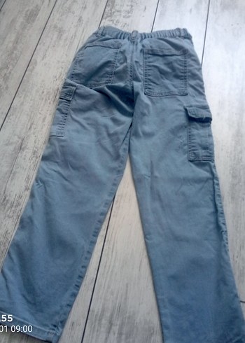 Gri Erkek Çocuk Denim Pantolon