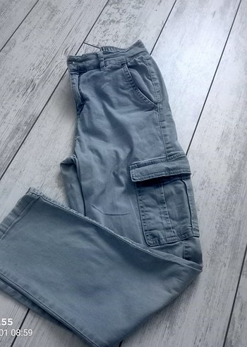 LC Waikiki Gri Erkek Çocuk Denim Pantolon