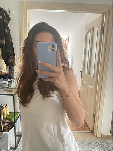 Zara ZARA askılı bluz