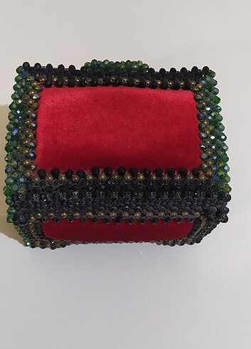 EL EMEĞİ KADİFE TAKI KUTUSU  - Görsel 5