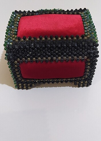 EL EMEĞİ KADİFE TAKI KUTUSU  - Görsel 7