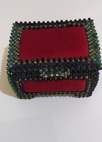 EL EMEĞİ KADİFE TAKI KUTUSU  - Görsel 8