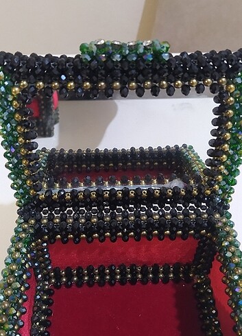 EL EMEĞİ KADİFE TAKI KUTUSU  - Görsel 9