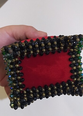 EL EMEĞİ KADİFE TAKI KUTUSU  - Görsel 13