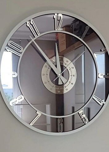 Beden AYNALI DUVAR SAATİ 40 CM