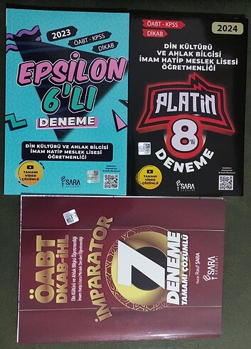 ÖABT DKAB KARMA DENEME SETİ (8 kitap)