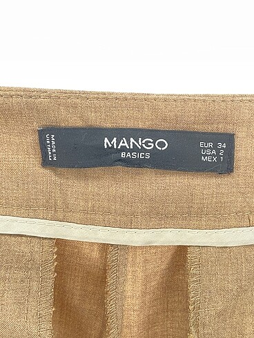 34 Beden çeşitli Renk Mango Kumaş Pantolon %70 İndirimli.