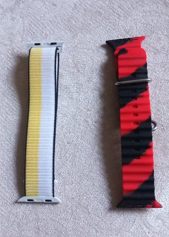 Diğer 2 Adet Renkli Akıllı Saat Kayışları..