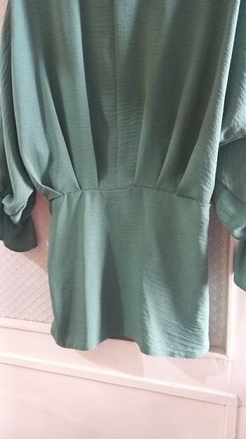 38 Beden yeşil Renk 38 Beden Bayan gömlek..