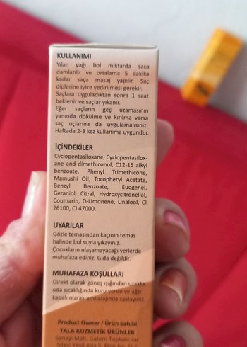 Tala Karınca Yumurtası ve Yılan Yağı Losyonları - Görsel 3