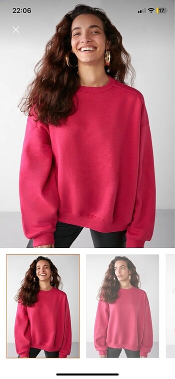 Oversize sweatshirt