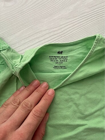H&M Bir iki giyildi