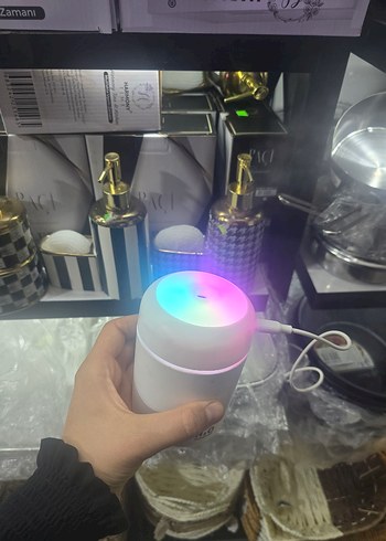 Renkli Işıklı Taşınabilir Hava Temizleyici ve Nemlendirici - Görsel 2