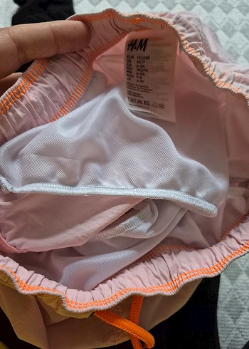 Beyaz Erkek Çocuk Pastel Swim Şortu - Görsel 3