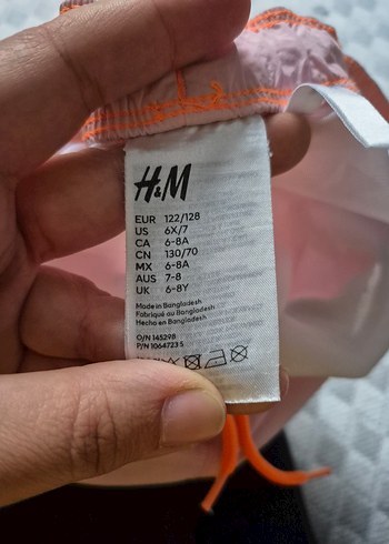 Beyaz Erkek Çocuk Pastel Swim Şortu - Görsel 4