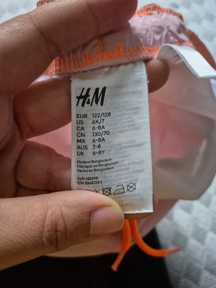 Beyaz Erkek Çocuk Pastel Swim Şortu - Görsel 4