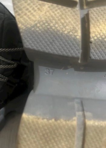 Gri Platform Topuklu Kadın Bot - Görsel 4