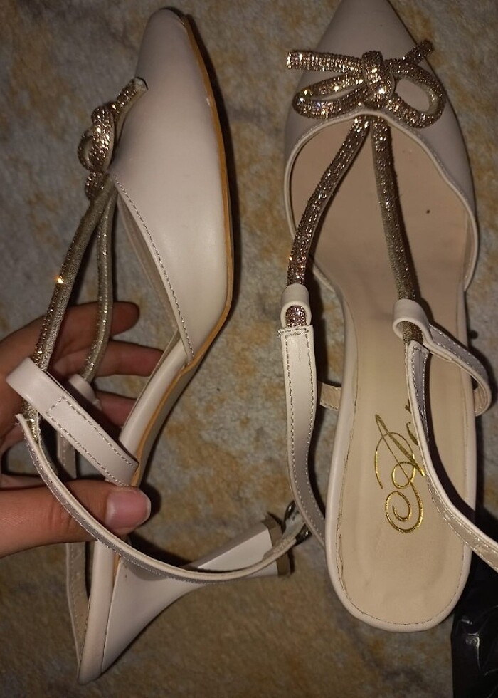 Mezuniyet topuklu ayakkabı - Görsel 4