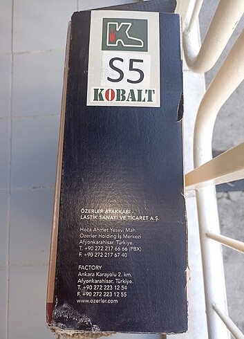 Kobalt Orijinal Kauçuk Elektrikçi Çizmesi - Görsel 7
