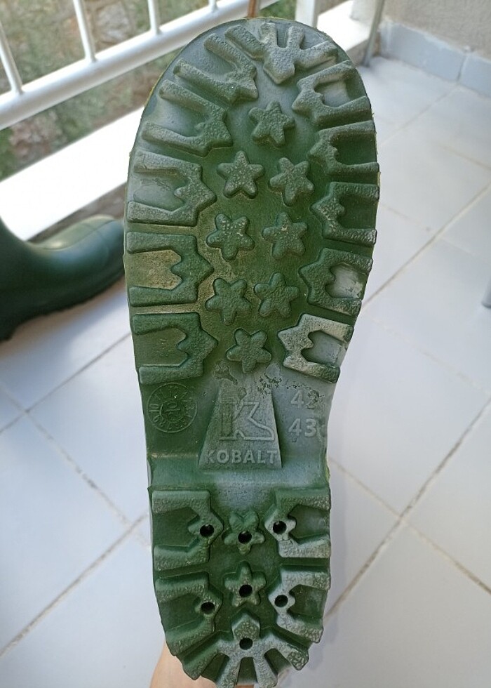 Kobalt Orijinal Kauçuk Elektrikçi Çizmesi - Görsel 5