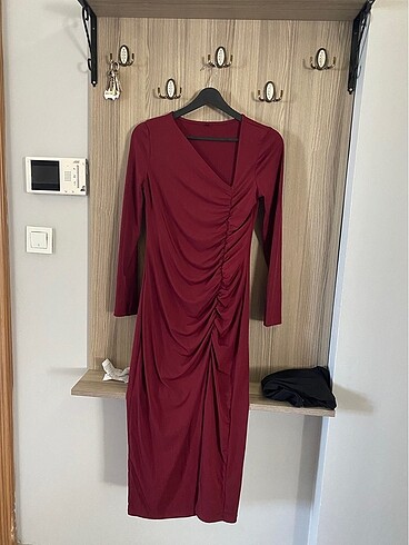 Trendyol & Milla Bordo Elbise