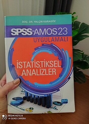 İstatistiksel Analizler kitabı