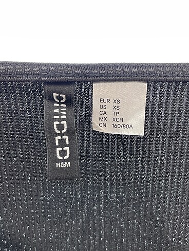 xs Beden siyah Renk H&M Kısa Elbise %70 İndirimli.