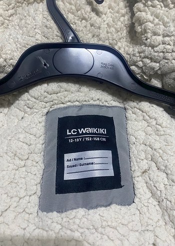 Gri Kışlık Kapüşonlu içi tüylü Mont - Görsel 3