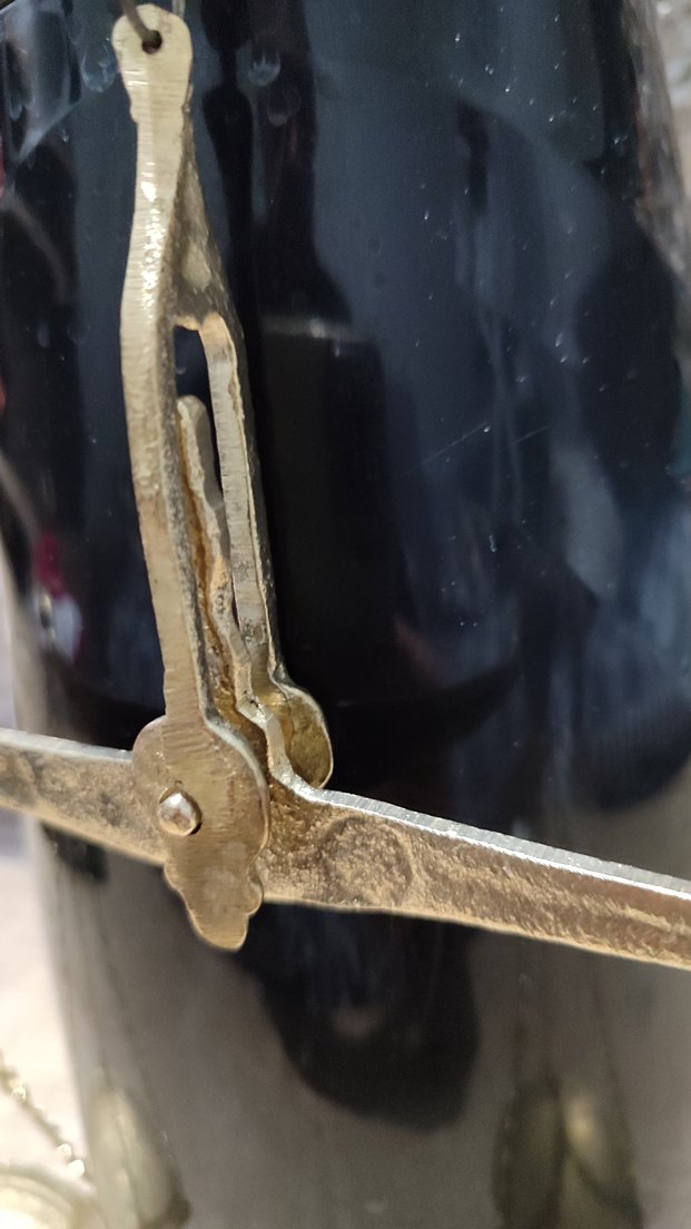 Pirinç Parlak Altın Renkli Terazi Obje - Görsel 4