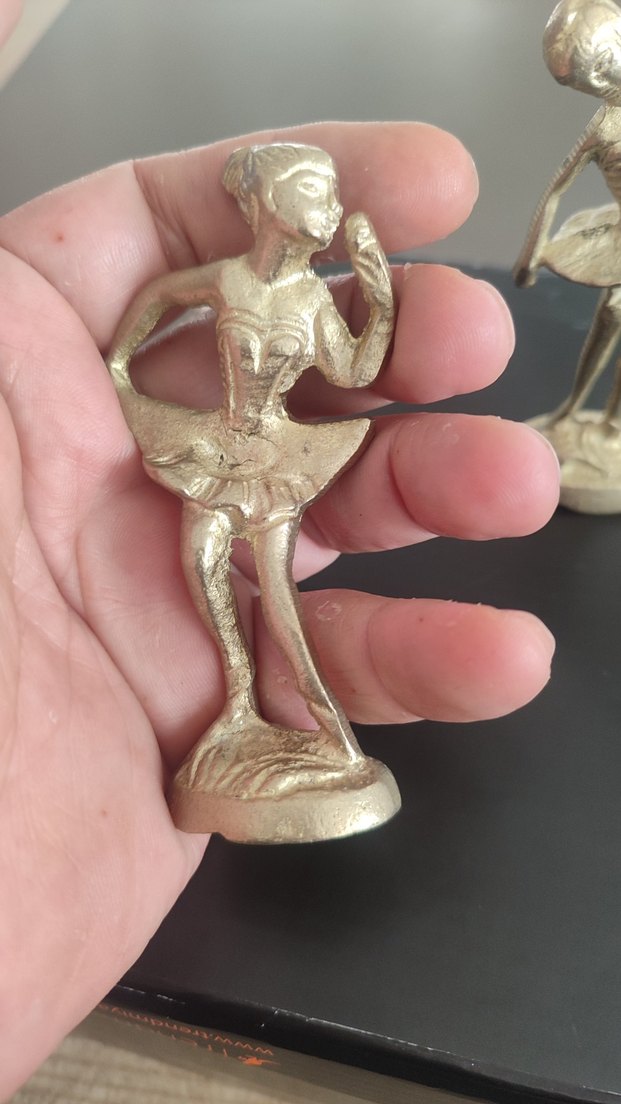 PİRİNÇ Bale Dansçısı Biblo 3'lü SET - Görsel 3