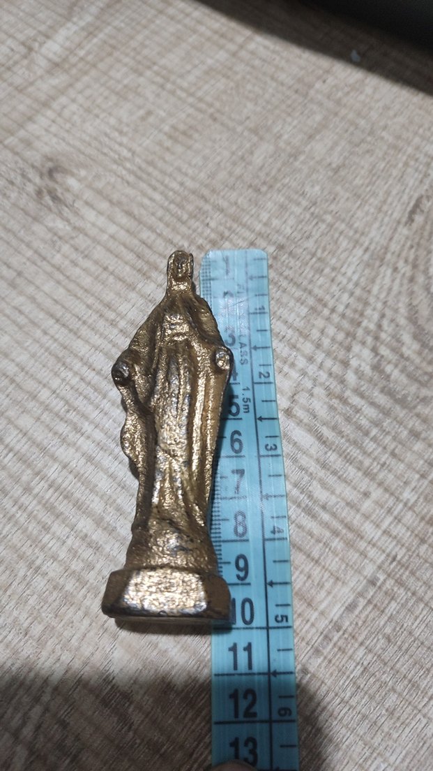 KURŞUN ALTIN RENKLİ MERYEM ANA - Görsel 5