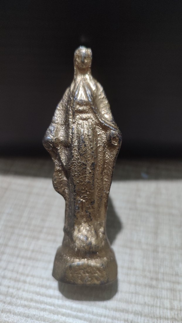 KURŞUN ALTIN RENKLİ MERYEM ANA - Görsel 2