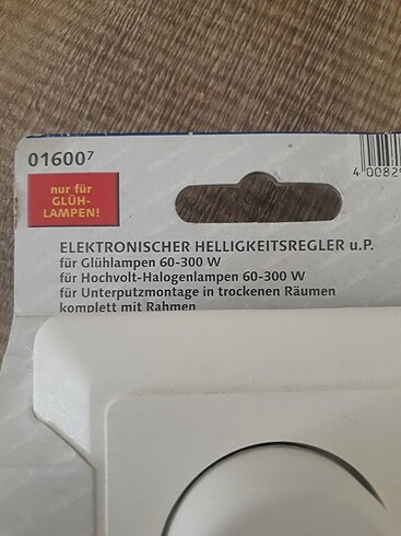  Beden beyaz Renk ALMANYA ÜRETİM DIMMER 300W
