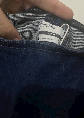 Bershka denim korse body - Görsel 4