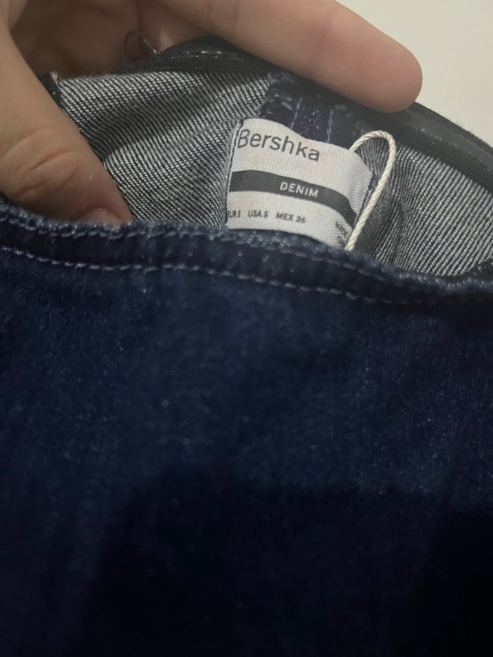 Bershka denim korse body - Görsel 4
