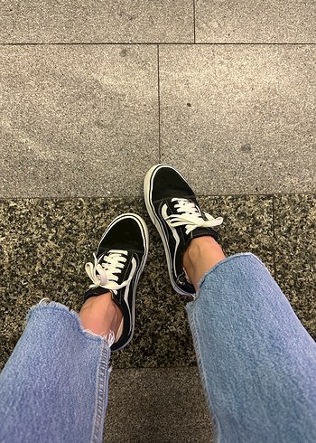 38 Beden Vans Old Skool Kadın Spor Ayakkabı