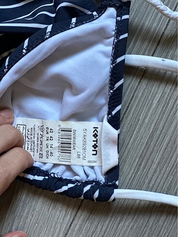 l Beden Koton Bikini Üstü