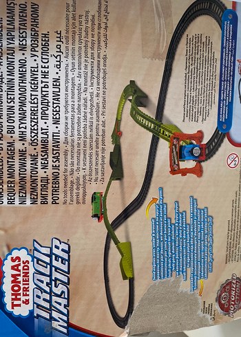 Thomas & Friends Tragi Master Renkli Eğitim Oyuncağı - Görsel 4