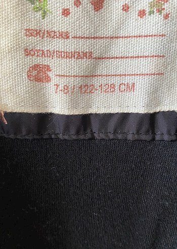 Kız Çocuk Siyah Yıldız Desenli Fermuarlı Yelek - Görsel 3