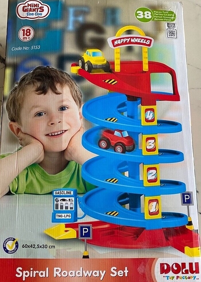 Araba Spiral Yol Seti - Görsel 3