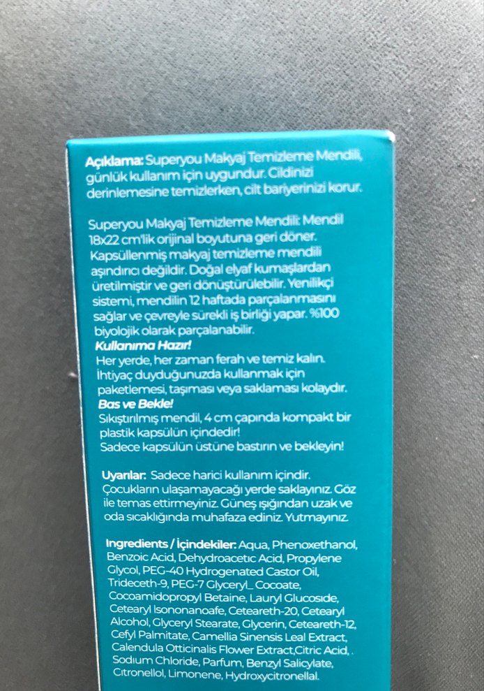SUPERYOU Yeşil Çaylı yüz temizleme - Görsel 4