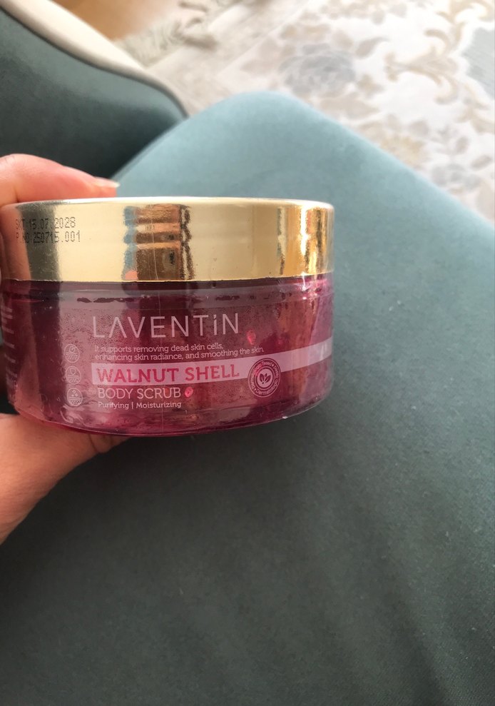 Laventin Cilt Işığı Walnut Shell Vücut Peelingi - Görsel 2