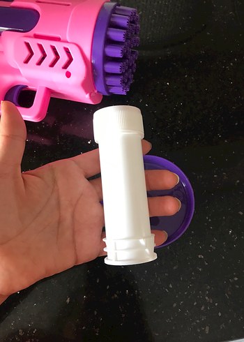 Beden Renk 29 Delikli Renkli Köpük Balon Tabancası