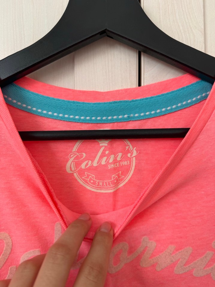 Pembe Baskılı Kız Çocuk Tişörtü - Görsel 3