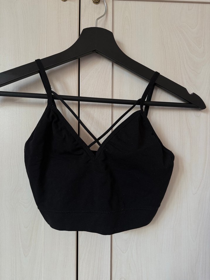 Siyah Sporcu Sütyeni - Görsel 2